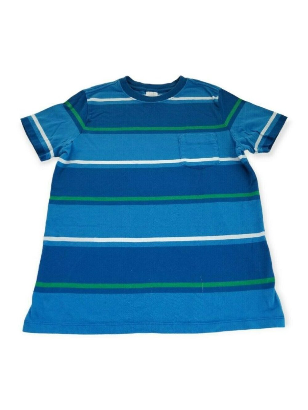 Hanna Andersson Bold Stripe Pocket Tee | 12 Y
